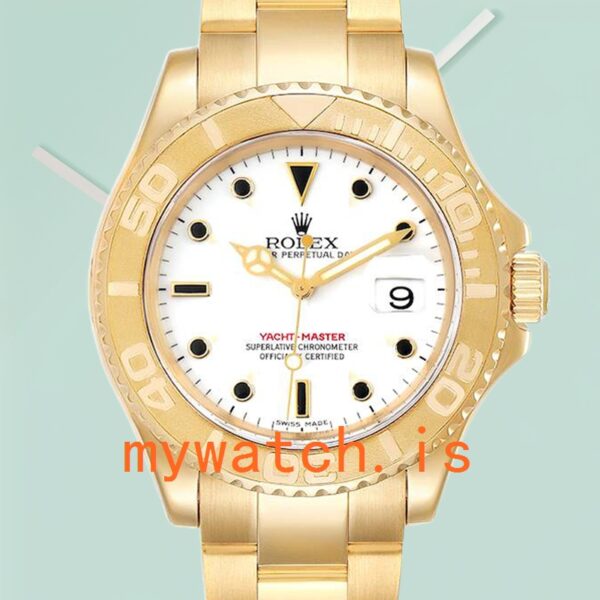 Rolex Yacht-Master Men's 40mm 16628WSO Stainless Steel: Genuine vs. Replica