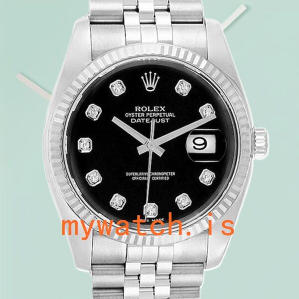 Rolex Day-Date Mens 36mm 118135-0086 Automatic Leather Strap: A Timeless Masterpiece