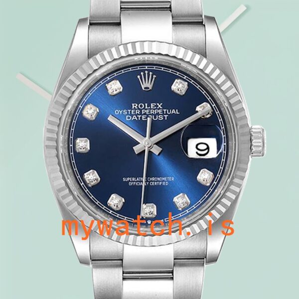 Rolex Datejust Mens 126334 41mm Blue Dial: Genuine vs. Replica