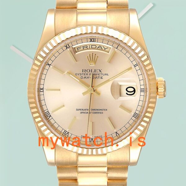 Rolex Datejust 116244BFAJ 36mm Mens Diamond Bezel Silver-tone: Genuine vs. Replica