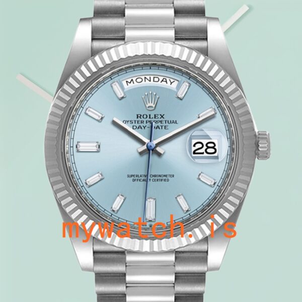 Rolex Day-Date m228236-0006 Mens 40mm Blue Dial: A Timeless Masterpiece