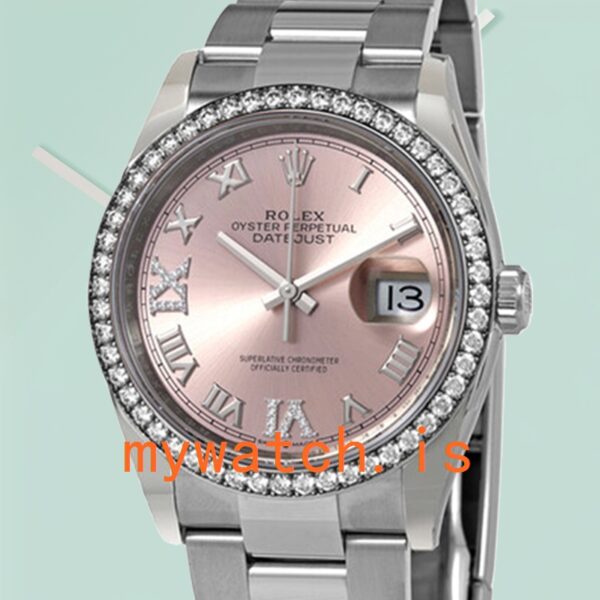 Rolex Datejust Ladies 36mm m126284rbr-0024 Pink Dial: A Timeless Elegance