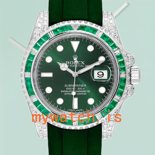 Rolex Submariner 116610 40mm Mens Green Dial: A Timeless Masterpiece
