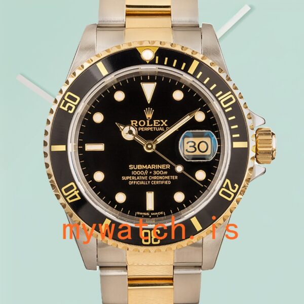 Rolex Submariner 16613 Mens 40mm Stainless Steel: A Timeless Classic
