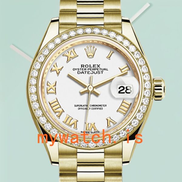 Rolex Datejust Ladies m279138rbr-0031 28mm Automatic: Genuine vs. Replica