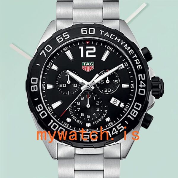 Tag Heuer Formula 1 CAZ1010.BA0842 43mm Mens Bracelet: Genuine vs. Replica