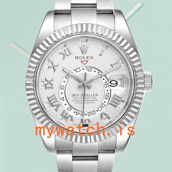 Rolex Sky-Dweller 326939-72419 42mm Mens Automatic: Genuine vs. Replica