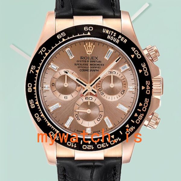 Rolex Daytona 40mm Mens 116515 Leather Strap: Genuine vs. Replica