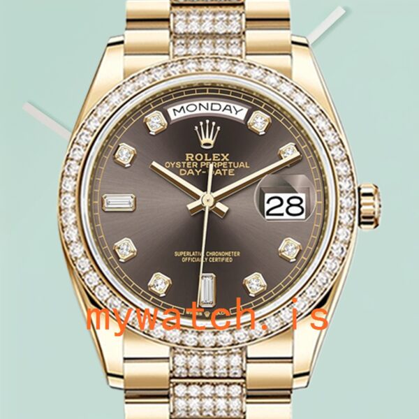 Rolex Day-Date Mens 36mm m128348rbr-0007 President Bracelet: A Symbol of Prestige and Precision