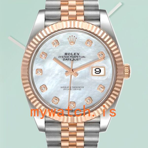 Rolex Datejust m126331-0014 41mm Mens Stainless Steel: Genuine vs. Replica